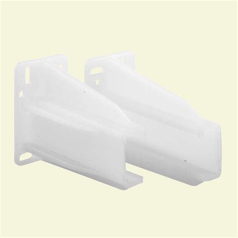 drawer slide mounting plastic brackets